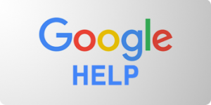 Google help website
