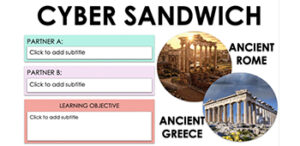 cyber sandwich rome vs greece template